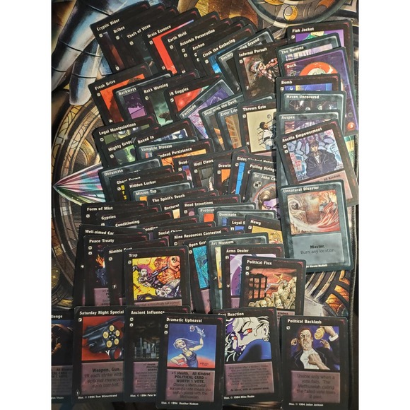 75 vintage 1st edition Jyhad cards 1994 - Picture 10 of 12